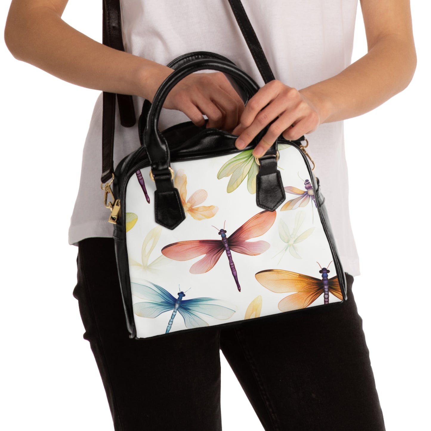 Dragonfly Shoulder Handbag