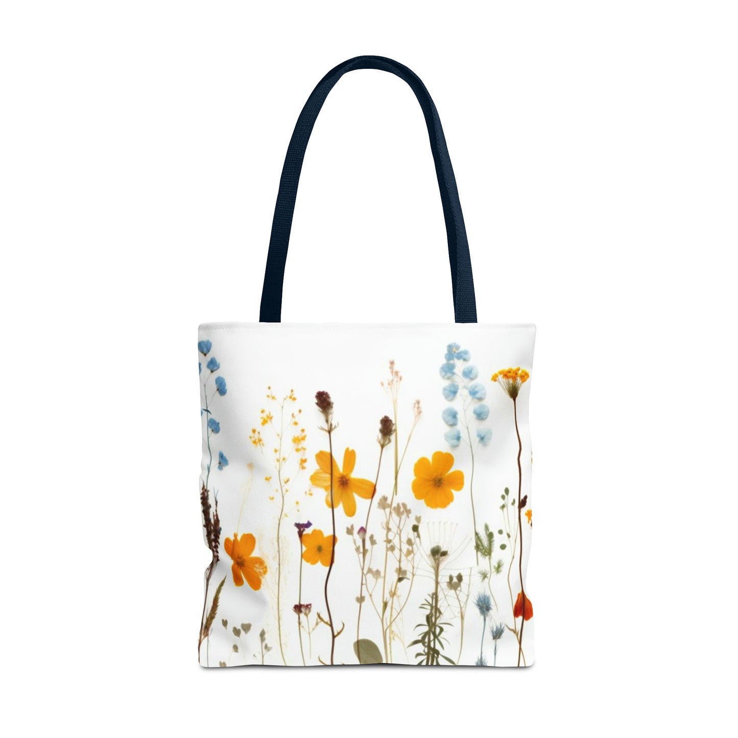 Pressed Flowers Tote Bag