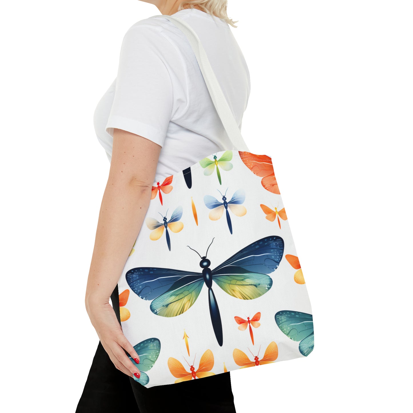 Blue Dragonfly Tote Bag