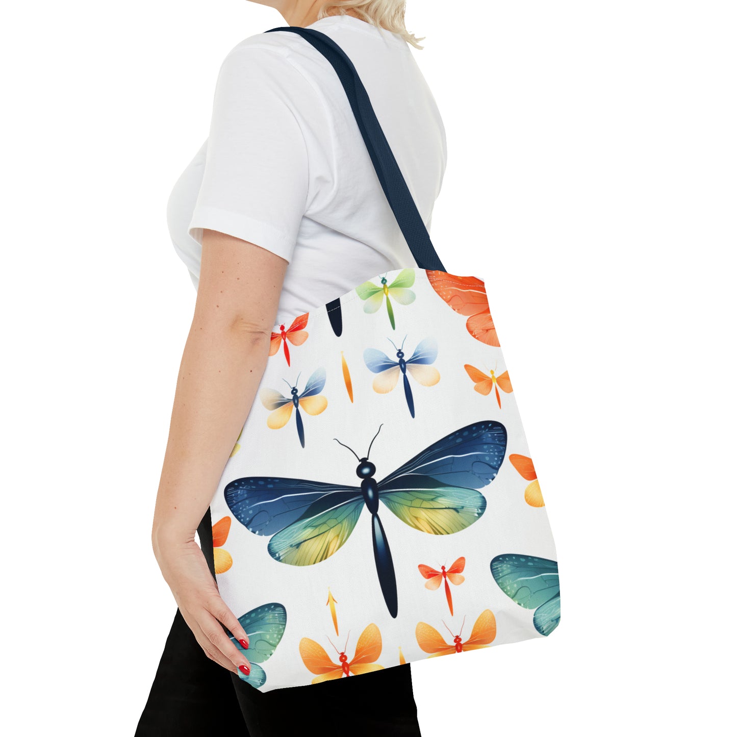 Blue Dragonfly Tote Bag