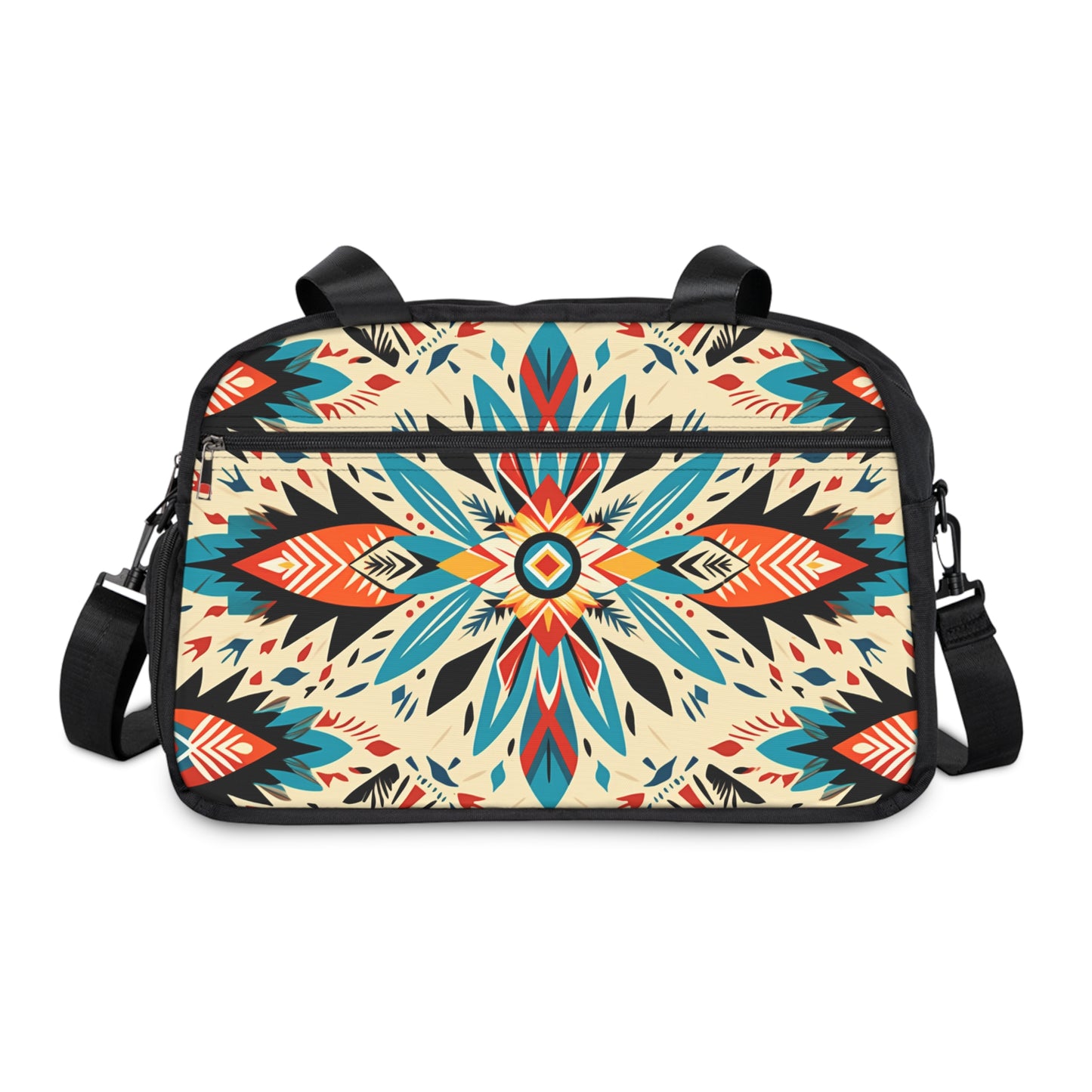 Aztec Design Fitness Handbag