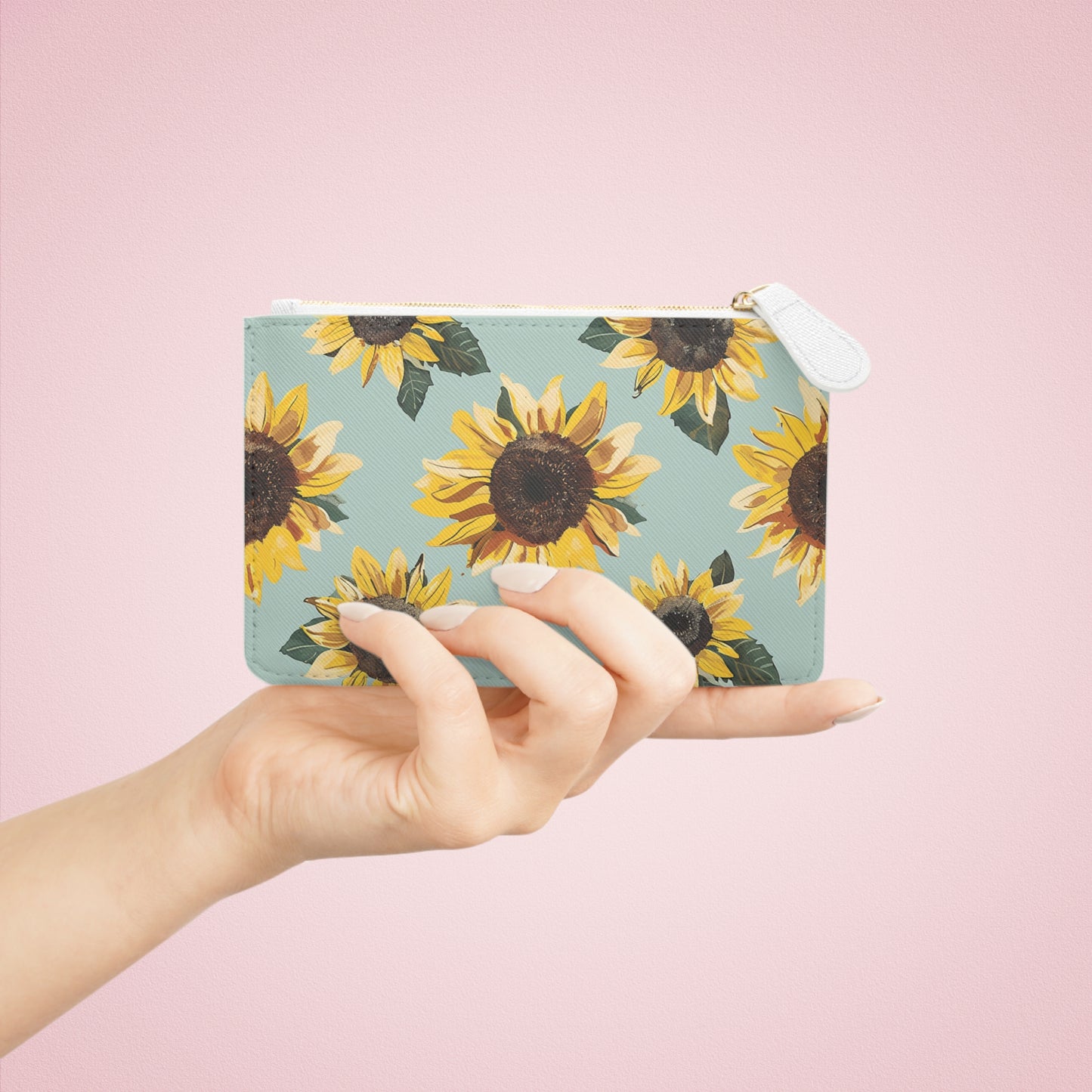 Sunflowers Mini Clutch Bag