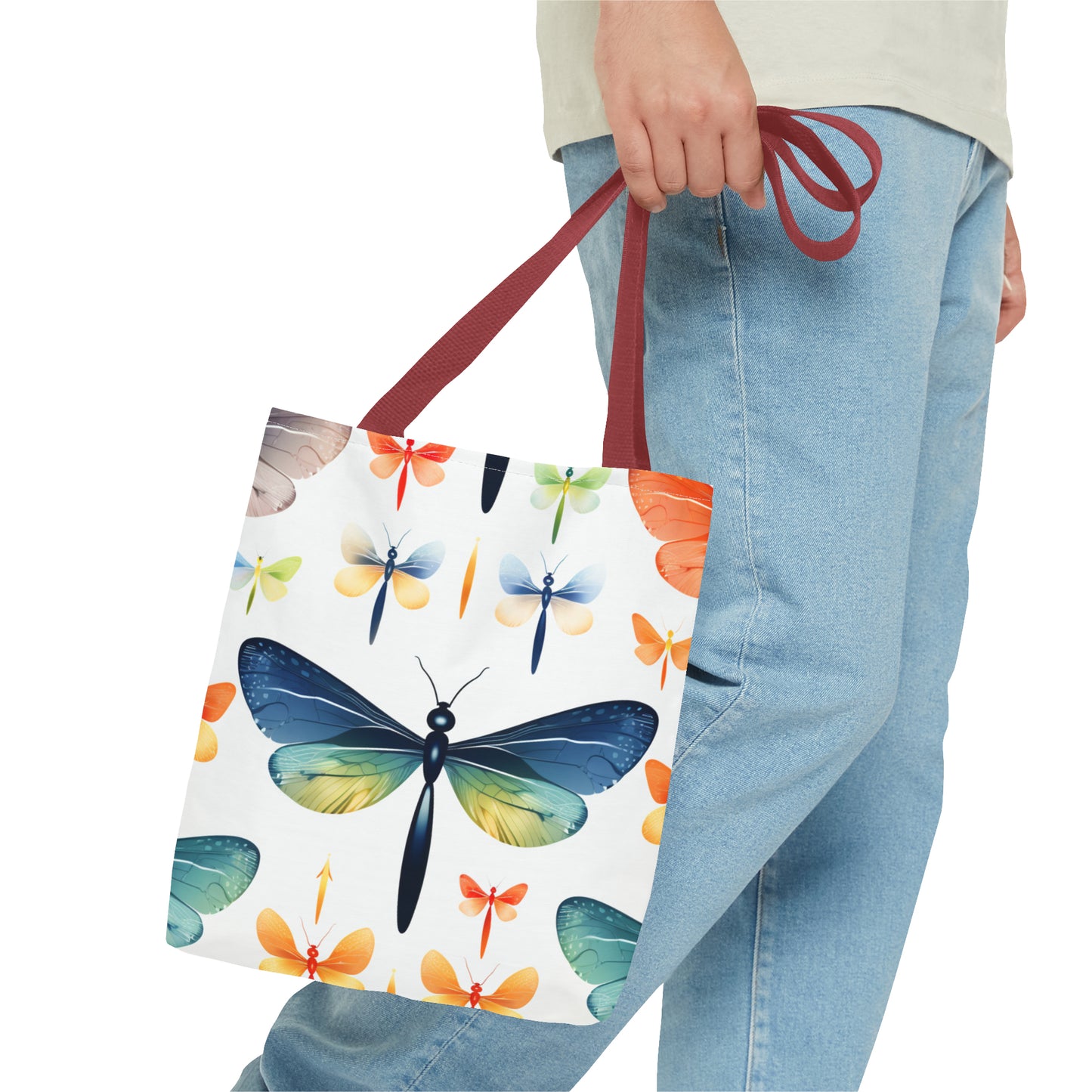 Blue Dragonfly Tote Bag