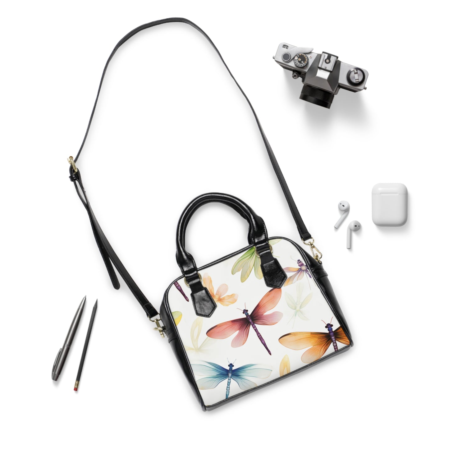 Dragonfly Shoulder Handbag