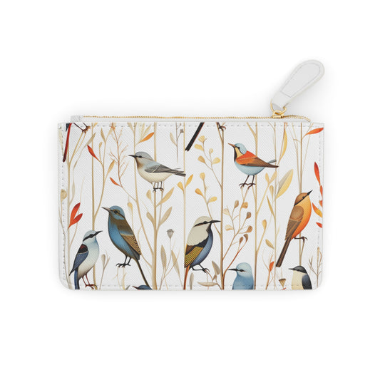 Bush Birds Mini Clutch Bag