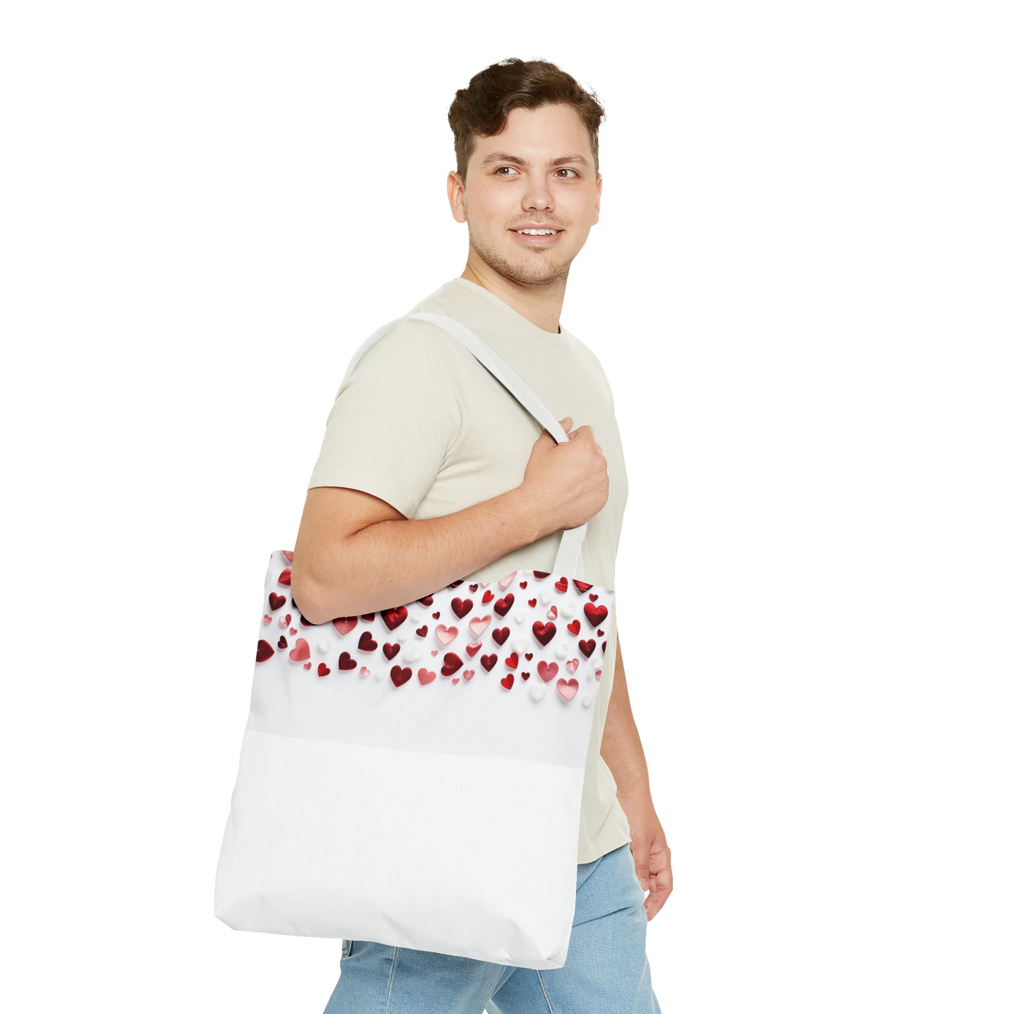 Pretty Hearts Tote Bag (AOP)