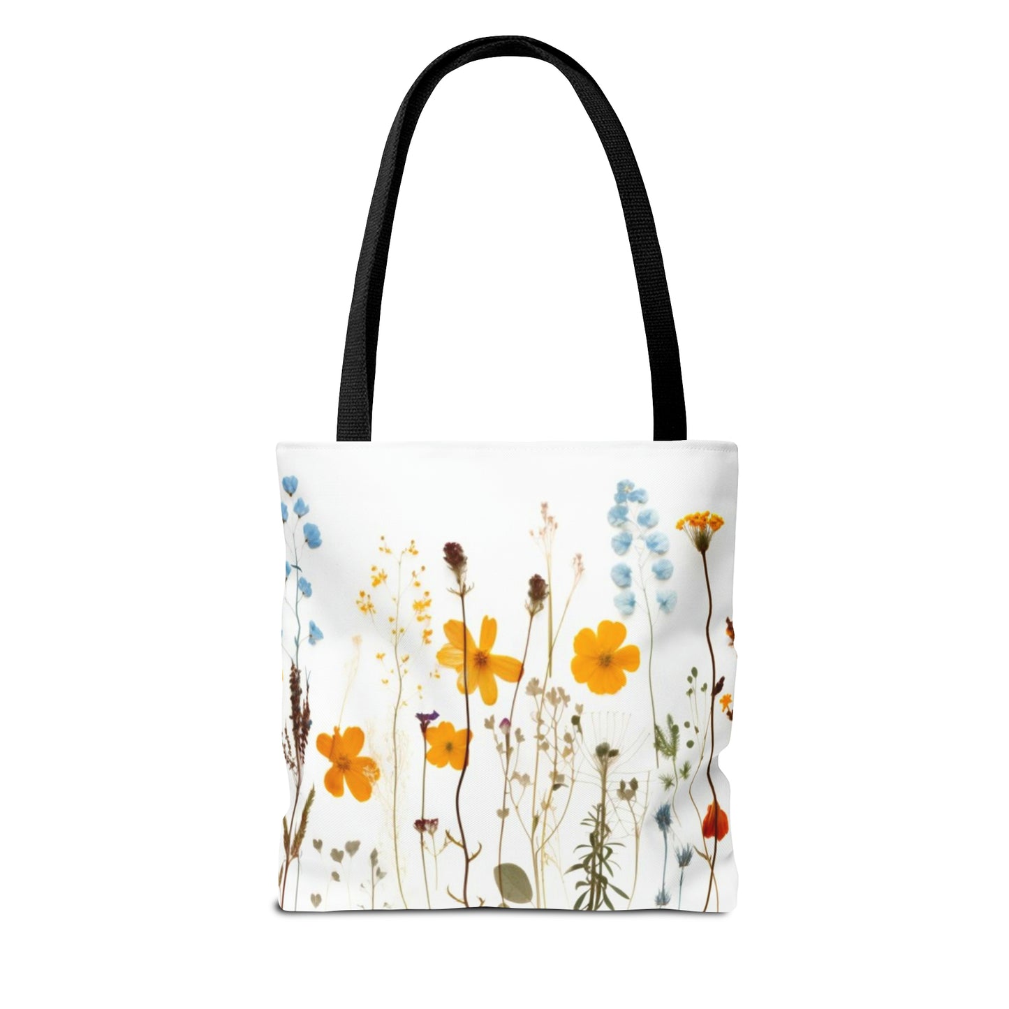 Pressed Flowers Tote Bag