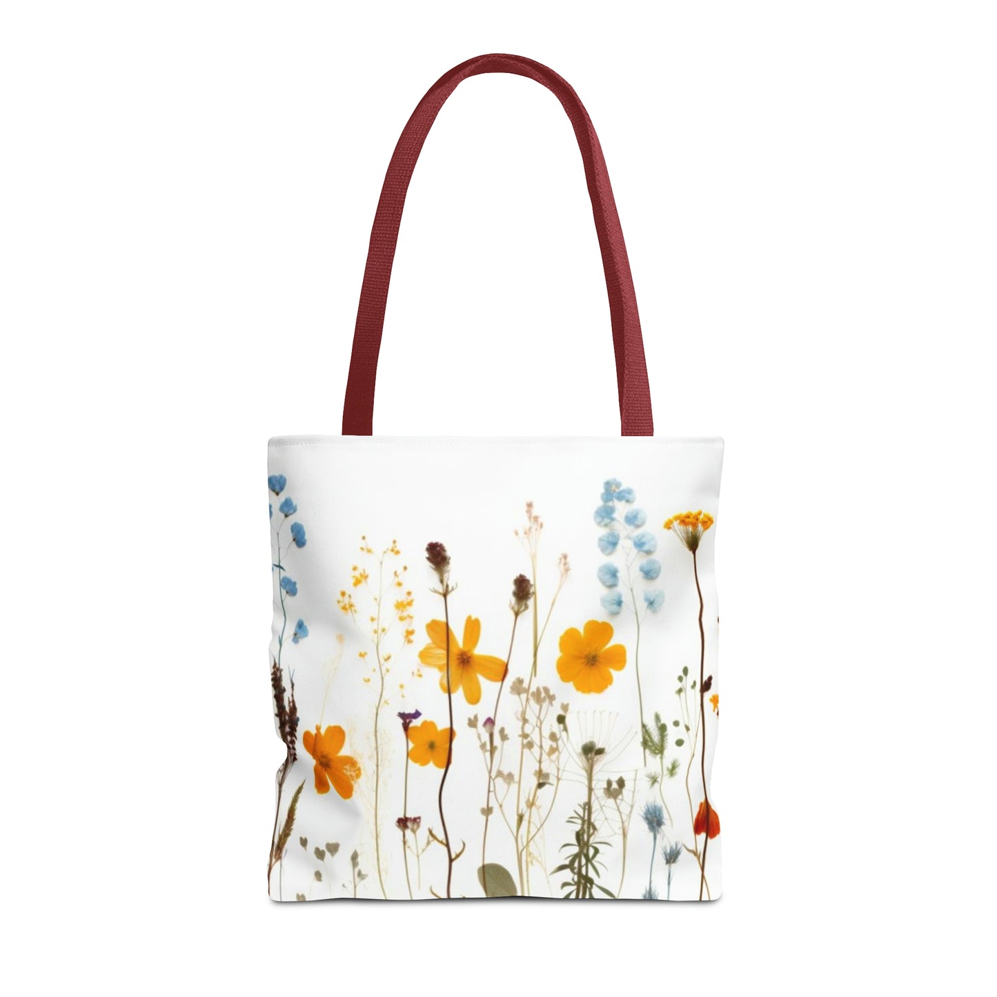 Pressed Flowers Tote Bag