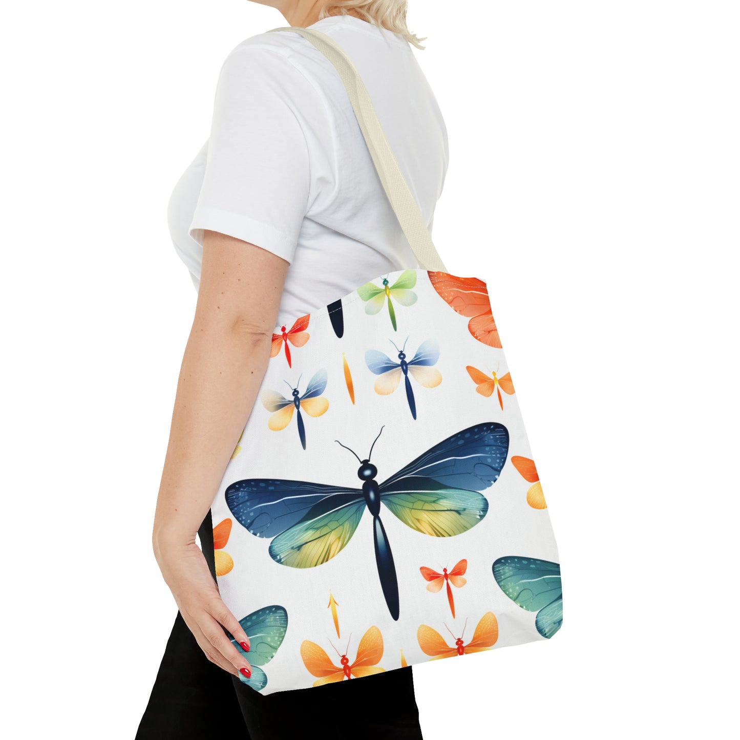 Blue Dragonfly Tote Bag