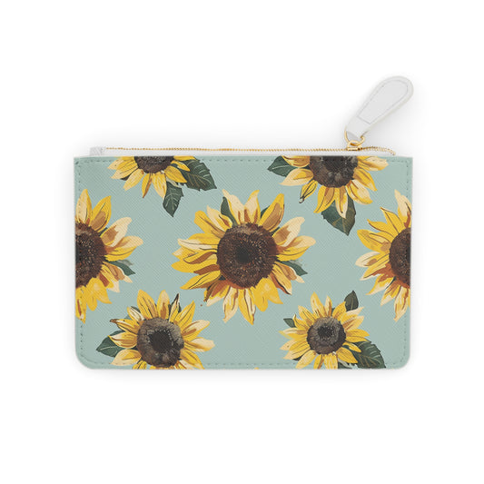 Sunflowers Mini Clutch Bag