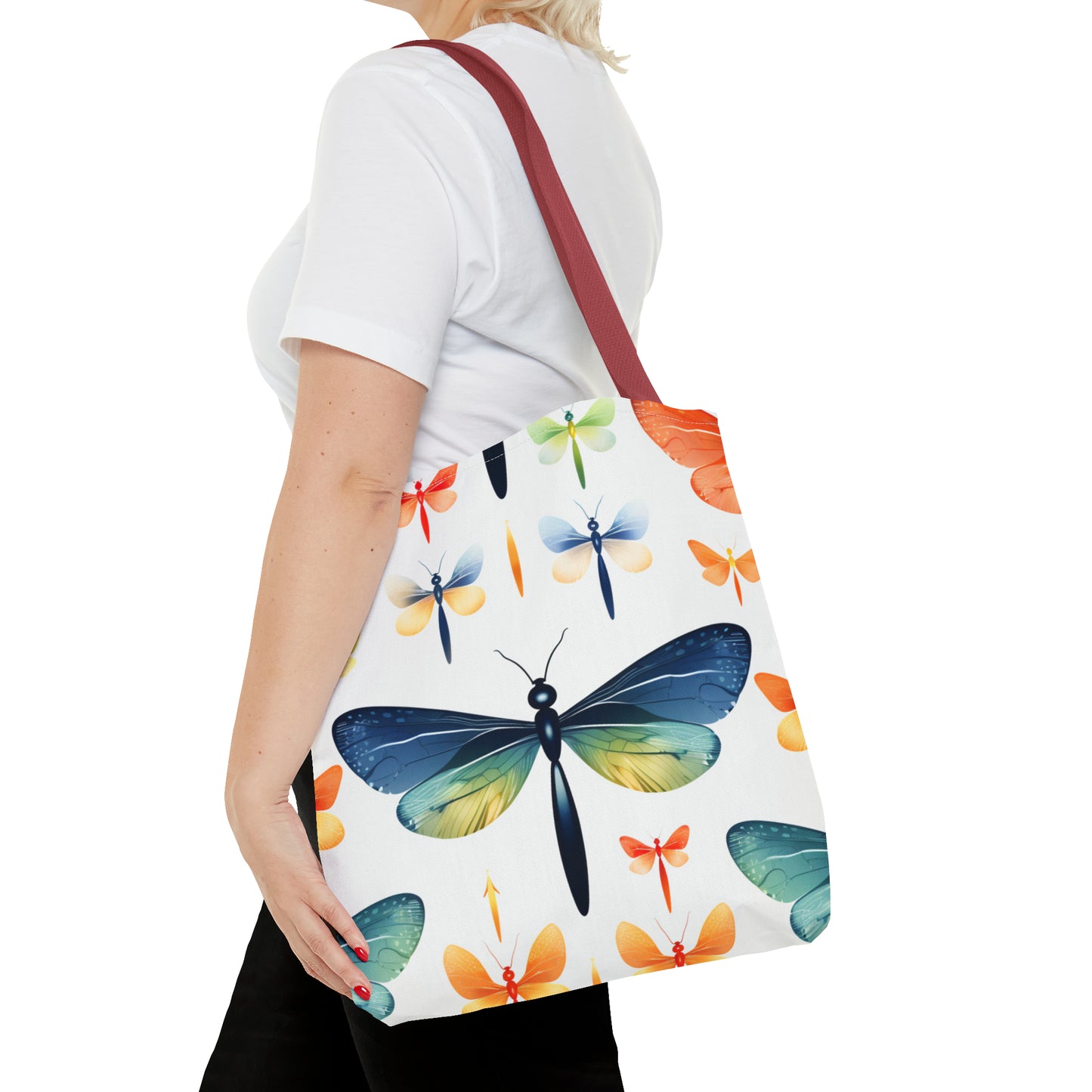 Blue Dragonfly Tote Bag