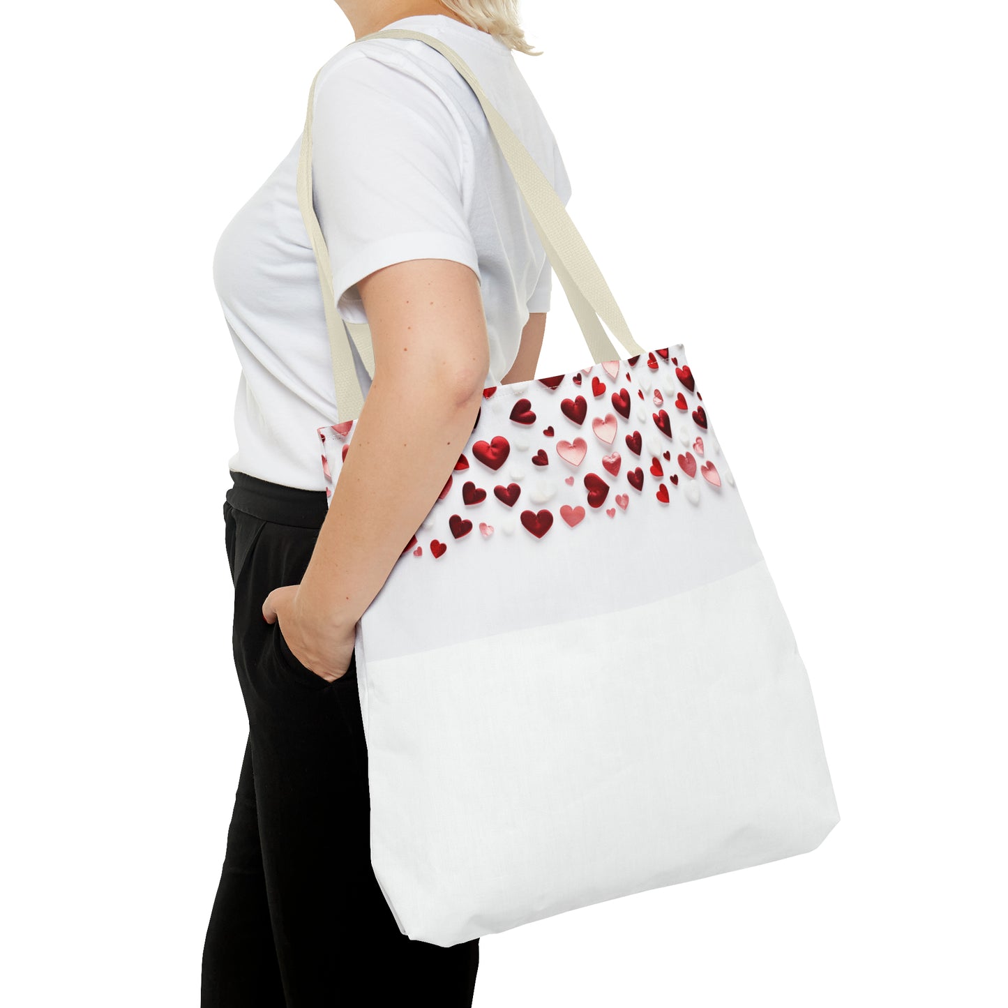 Pretty Hearts Tote Bag (AOP)