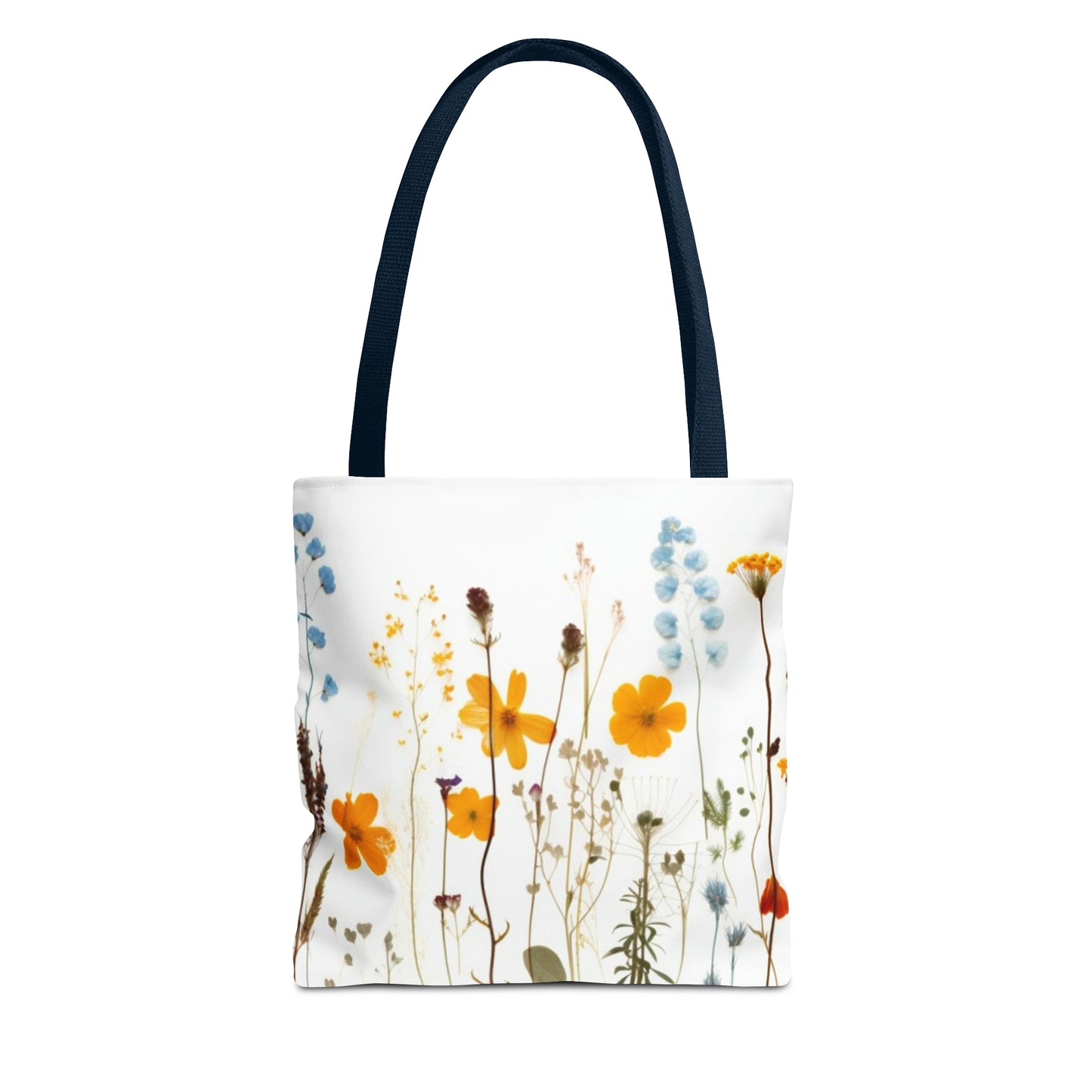 Pressed Flowers Tote Bag