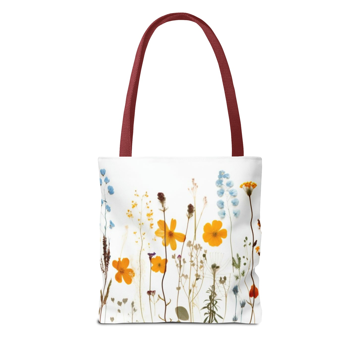 Pressed Flowers Tote Bag