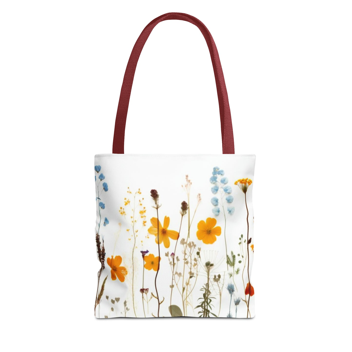 Pressed Flowers Tote Bag