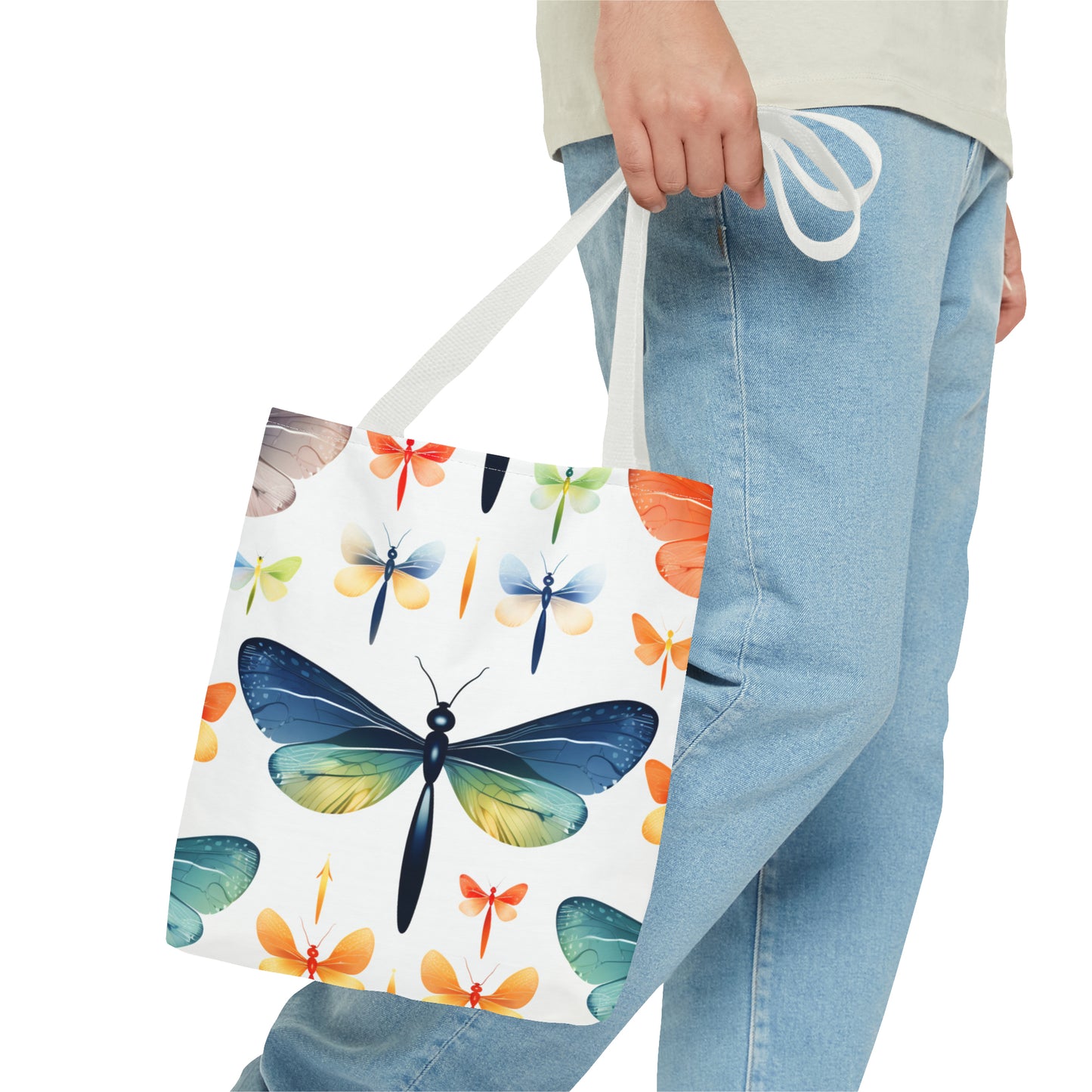 Blue Dragonfly Tote Bag