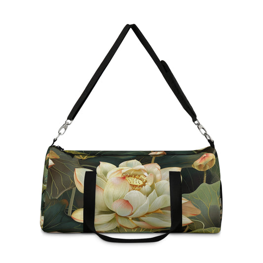 White Lotus Duffel Bag