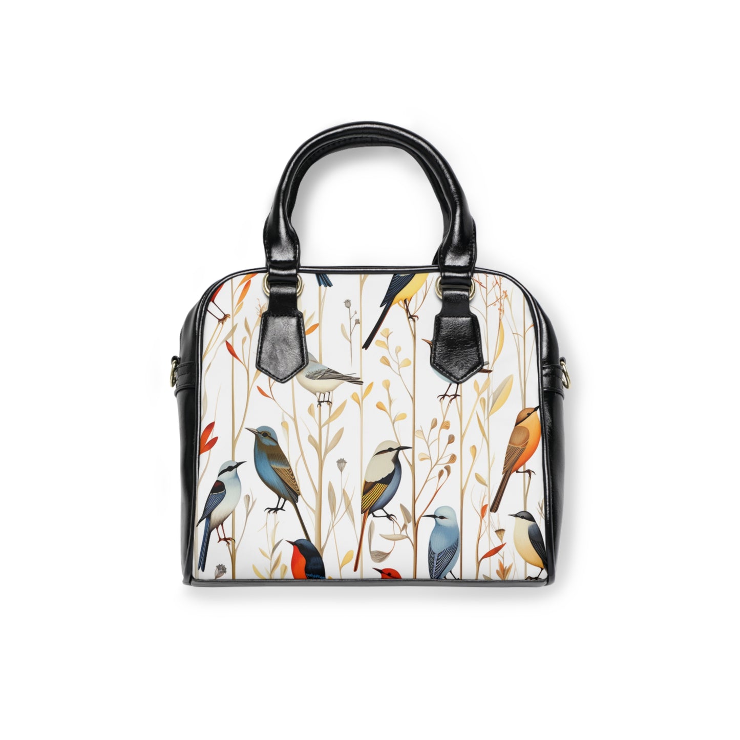 Bush Birds Shoulder Handbag